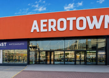 Fachada do Aerotown na Barra da Tijuca