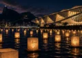Water lantern festival no Rio de Janeiro